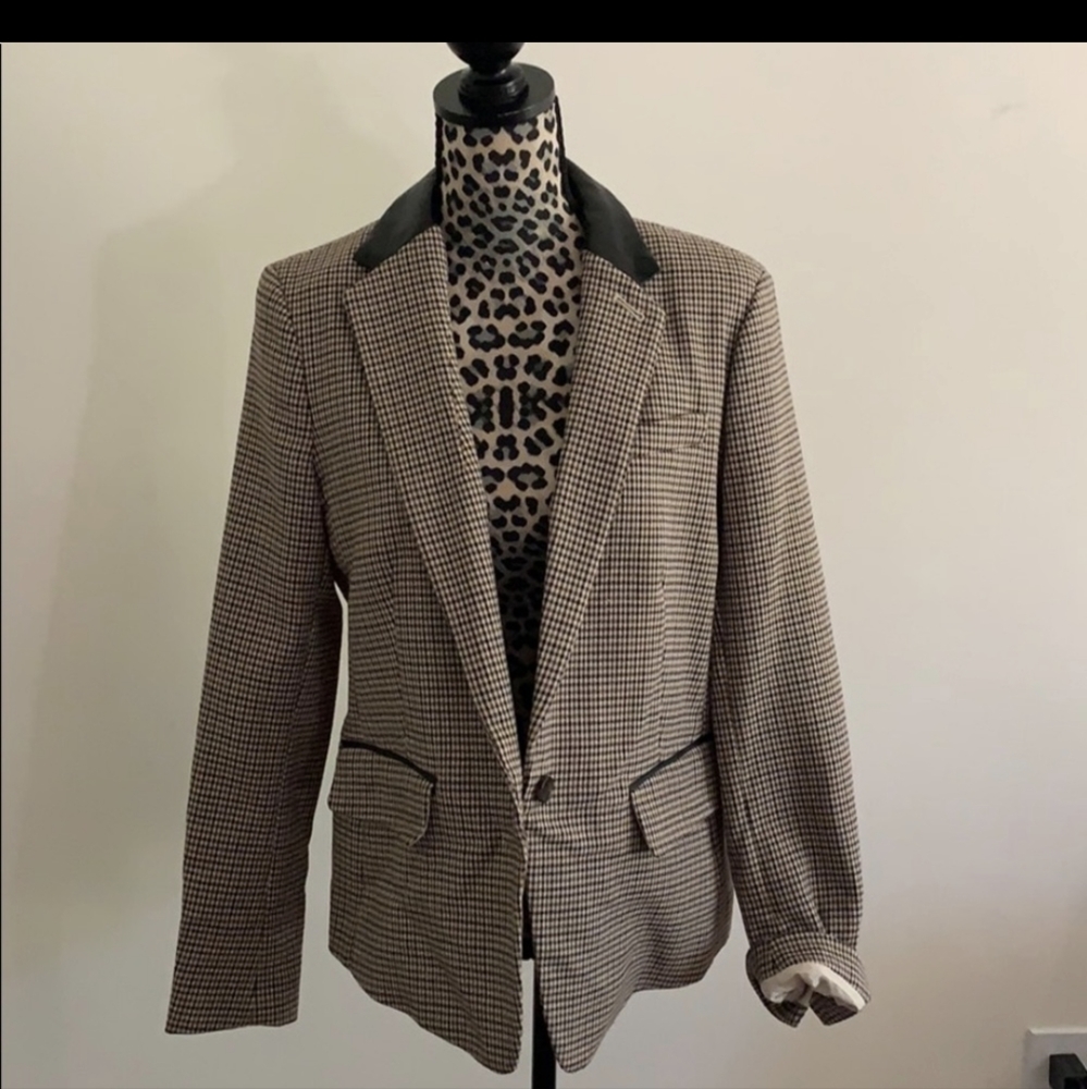 Plaid blazer